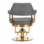 "Gabbiano Granada" aukso spalvos pilka kirpimo kėdė