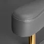 Gabbiano Granada златисто сив фризьорски стол