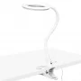 Elegante lampe Lampe 2014-2r 30 smd 5d led med stativ og bordclips