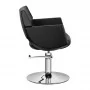 Gabbiano Santiago черное парикмахерское кресло