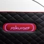 Sakura Standard 801 Masažni stol črno-rdeče barve