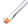 Beveled brush for gel and jewelry size 6, 7mm pile length