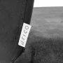 4Rico Tabouret de bar QS-B801 Velours gris