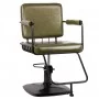 Gabbiano Catania Loft sillón de peluquería verde
