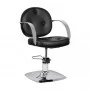 Gabbiano Asti black hairdresser's chair