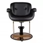 Židle do holičství Gabbiano Venice černá