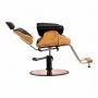 Парикмахерское кресло Gabbiano Florence с регулируемым подголовником черный