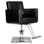 Hair System HS91 frizerski stol črne barve