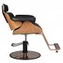 Židle do holičství Gabbiano Florencie černá