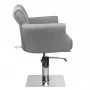 Парикмахерское кресло Hair System BER 8541 серый