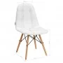 4Rico Scandinavian chair QS-185 eco white leather