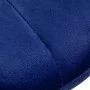 4Skandināvu krēsls Rico QS-186 tumši zils samts