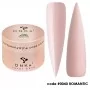0040 DNKa Cover Base 30 ml (cor-de-rosa cremoso com brilho prateado)
