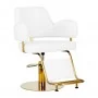 Καρέκλα κομμωτηρίου Gabbiano Linz NQ, λευκόχρυσο