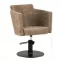 Gabbiano Roma старое коричневое парикмахерское кресло