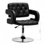 Парикмахерское кресло Hair System QS-B1801 черный