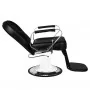 Gabbiano Tiziano hairdresser's chair in white and black color