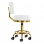 Kosmetická stolička Gold AM-830, bílá