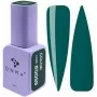 DNKa Гель-лак для ногтей 0059 (темный зелено-бирюзовый, эмаль), 12 мл