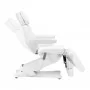 Elektrinė grožio terapijos kėdė SILLON CLASSIC su 2 pedimotoriais, balta