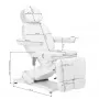 Elektriskais skaistumterapijas krēsls SILLON CLASSIC ar 2 pedimotoriem, balts