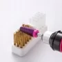 Koper-nylon borstel voor het reinigen van frezen