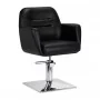 Barbershop chair Gabbiano Monaco black