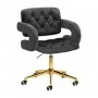 4 Rico QS-OF213G velvet gray chair