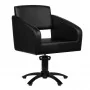 Židle pro holičství Gabbiano Bergen černá