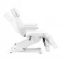 Cadeira de maquilhagem eléctrica SILLON CLASSIC, 3 motores, com berço de pediatria, branca