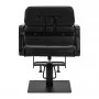 Gabbiano Porto черно-черное парикмахерское кресло