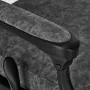 Cadeira de cabeleireiro Gabbiano President Old Leather Grey