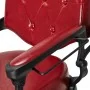 Gabbiano President червен фризьорски стол
