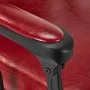 Gabbiano President κόκκινη καρέκλα κουρέα