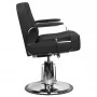 Barbershop chair Gabbiano Rufo black