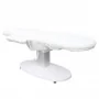 Električni kozmetični stol Eclipse 4 v beli barvi