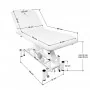 SPA COSMETIC BED AZZURRO 379 EXCLUSIVE 5 SILN. WHITE HEATED