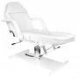Hydrauliczny fotel kosmetyczny. Basic 210 biały