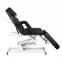 Elektrische stoel voor cosmetica SILLA Lux Gold 273b, 3 motoren, zwart