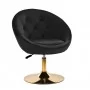 4Rico QS-BL12B Swivel Chair Rico QS-BL12B Velvet Black