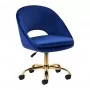 4Rico QS-MF18G Otočná židle Rico QS-MF18G Velvet Dark Blue