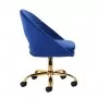4Rico QS-MF18G Otočná židle Rico QS-MF18G Velvet Dark Blue