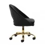 4Rico QS-MF18G Swivel Chair Rico QS-MF18G Velvet Black