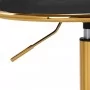 Vrtljivi stol 4Rico QS-GW01G Velvet Black