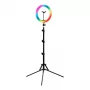 GLOW 10" RGB bsc ring lamp with stand 10W