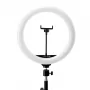 GLOW 10" RGB bsc žiedinė lempa su stovu 10W