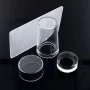 Conjunto de carimbos de silicone transparente