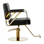 Barbershop chair Gabbiano Genoa gold-black