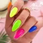 Gumijas bāze 2in1 Neon Fluo MollyLac Mambo Mix 10g Nr. 7