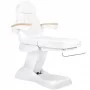 ELECTRIC COSMETIC ARMCHAIR. LUX WHITE / BEECH 3M